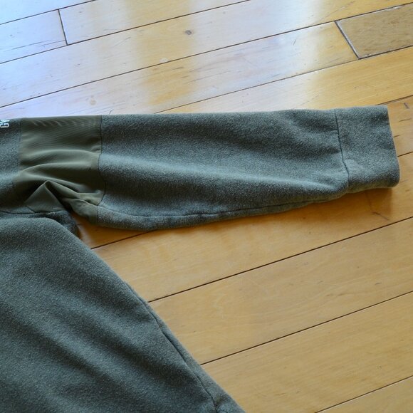 Gymshark Pullover Mesh Sleeve Dipped Hem Athleisure Loungewear Workout Size M - Picture 4 of 11